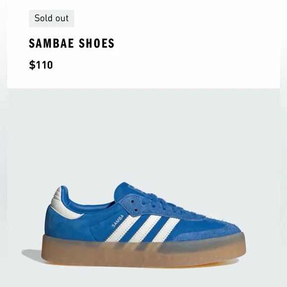 Adidas SAMBAE SHOES - Picture 4 of 4